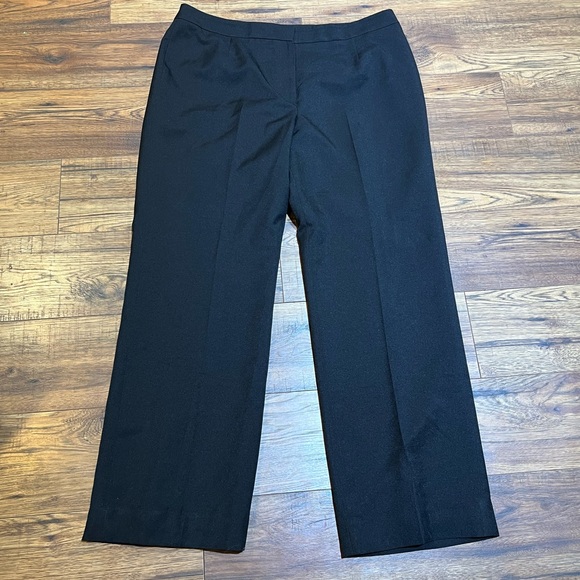 NWOT Kasper Black Dress Pants Size 14 - Picture 2 of 9